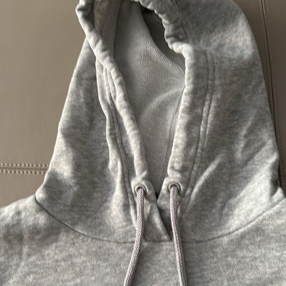 Nike Woman’s Varsity French Terry Hoodie in Heather Gray. Size S Oversized. - Picture 4 of 8